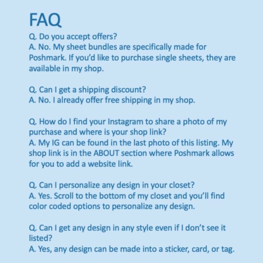 LB070 Choose Kindness Butterfly Custom Poshmark Stickers [Price Firm] - Picture 7 of 8